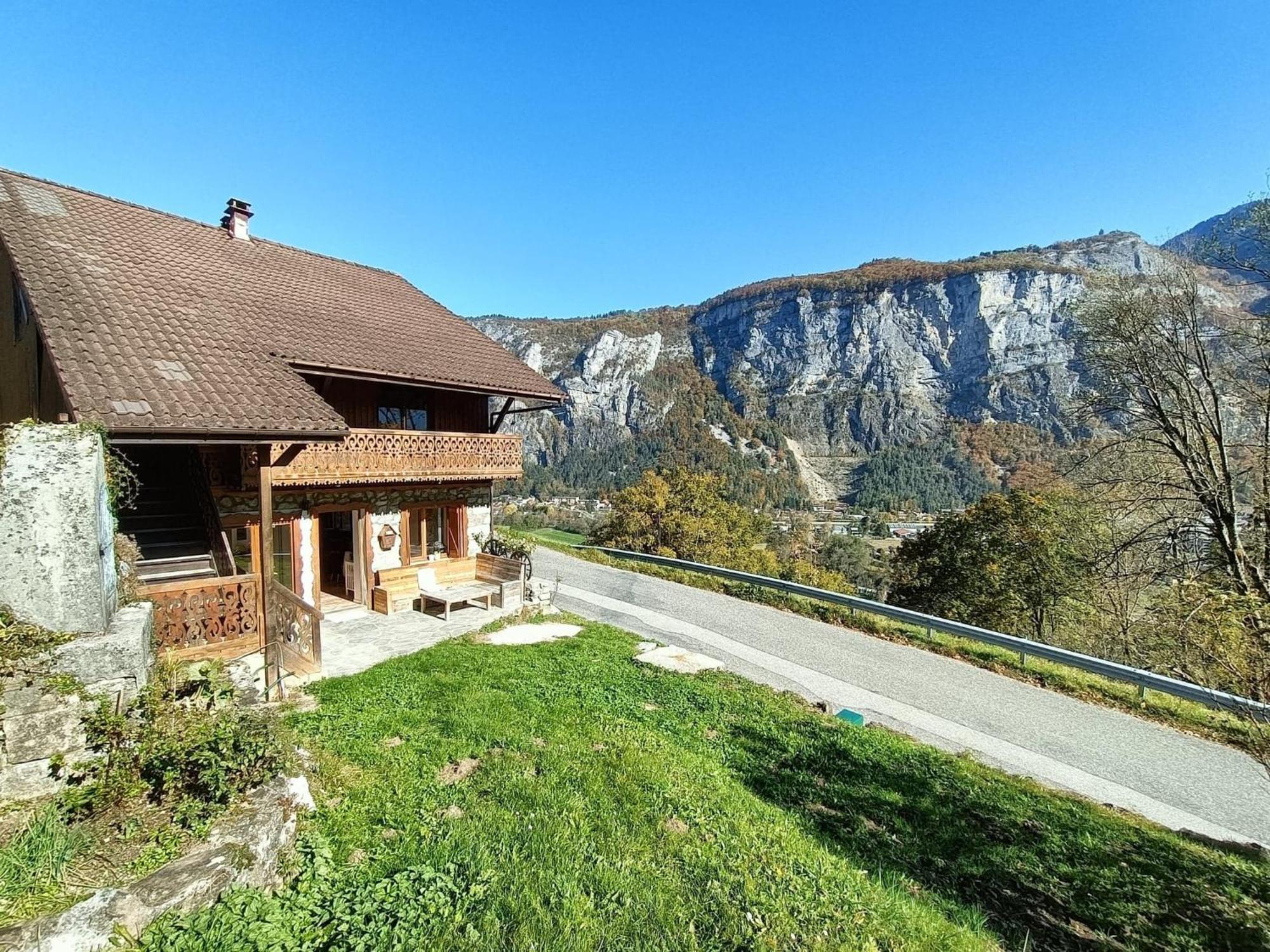 Appartement Cozy 100M2 Dans Chalet Savoyard Magland Exterior photo
